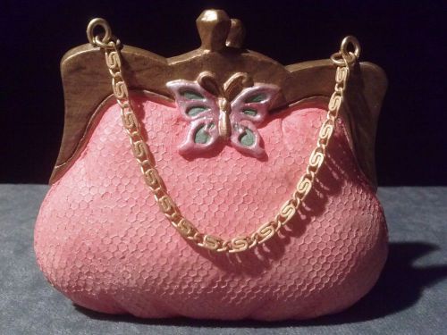 Pretty in Pink! Business Card Holder (lilttle pink purse!)