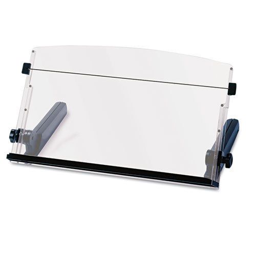 3m in-line freestanding copyholder, plastic, 300 sheet capacity, black/clear for sale