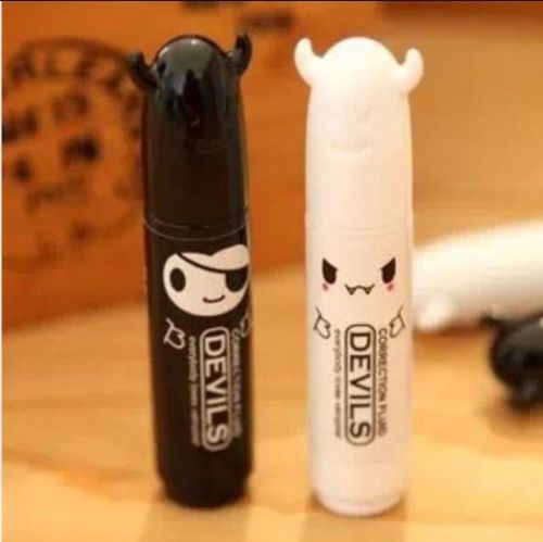 2pcs M&amp;G Devil White Out Correction Fluid Quick Dry Liquid Paper pen Cute Kawaii