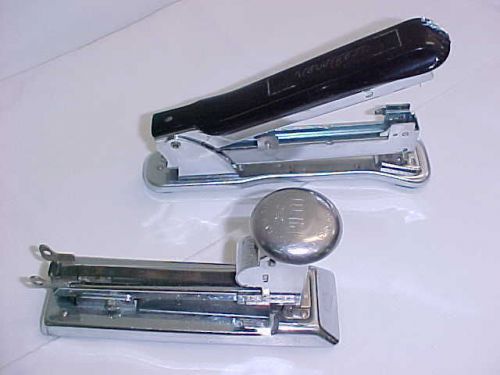 VINTAGE STAPLERS FOR PARTS, ACE PILOT AND ACE ACELINER