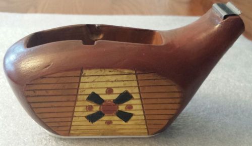 Golf Club Head Tape Dispenser HEAVY Made by Russ  Hand-Painted