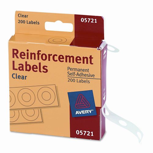 Avery consumer products dispenser pack hole reinforcements, 200/pack set of 3 for sale