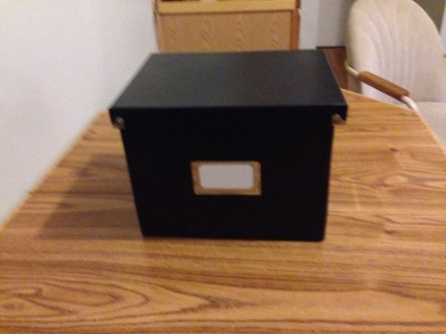 File box storage organizer container letter size, portable for sale