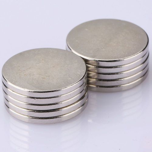 20 x 2mm n35 grade super strong round disc magnets rare earth neodymium x10 for sale