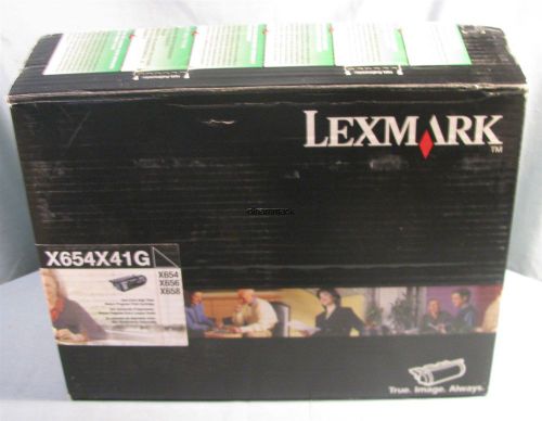 GENUINE LEXMARK BLACK EXTRA HIGH YIELD TONER CARTRIDGE X654X41G X654/X656/X658