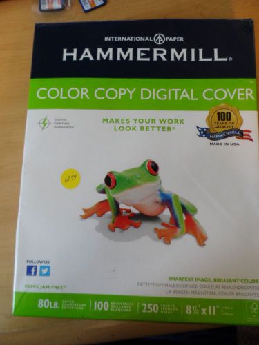 Hammermill Color Copy Digital Cover 80 LB 250 Sheets 8 1/2&#034; x 11&#034;