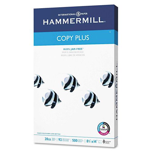 Hammermill Copy Plus Copy Paper 20lb 92 Bright Legal Size 2 x 500 = 1000 Sheets