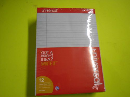 New ! 4PK UNIVERSAL UNV35880 Perforated Pad,8-1/2 x 11-3/4 In,Pk 12 G5639164