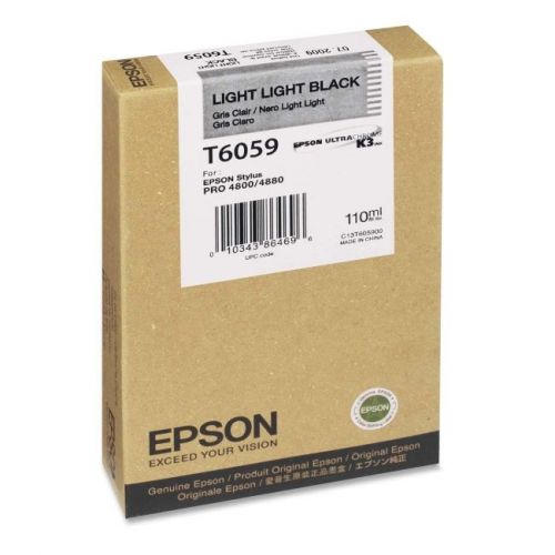 EPSON - ACCESSORIES T605900 LIGHT LIGHT BLACK INK CARTRIDGE