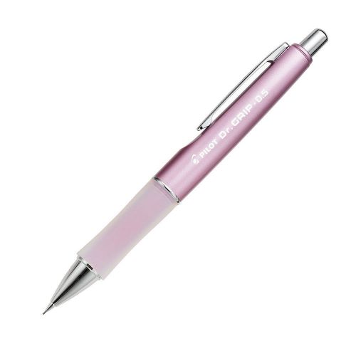 Pilot Dr Grip Ltd Mechanical Pencil 0.5mm Lead Metallic Champagne Mauve Pink