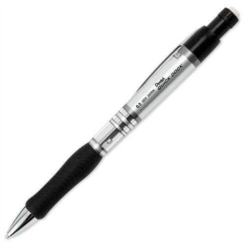 Pentel Quick Dock Mechanical Pencil - 0.5 Mm Lead Size - Black Ink - 1 (qd5ea)