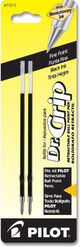 Pilot dr. grip &amp; bps retract ballpoint pen refill - 0.70 mm - fine (pil77210) for sale