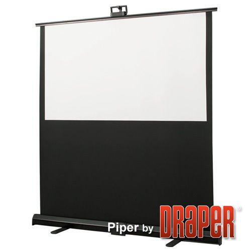 Draper 77” Piper HDTV Portable Projection Screen and Draper Padded Carrying Case