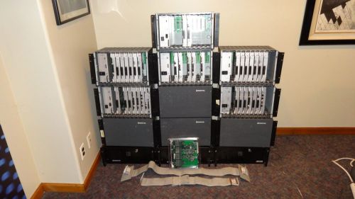 Lot of inter-tel axxess phone systems w/ voicemail servers iprc t1/e1 dksc16+ for sale