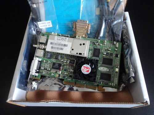 ATI Radeon 32M AGP Video / TV Tuner P/N 1027370123 040294 with Cables &amp; Adapter
