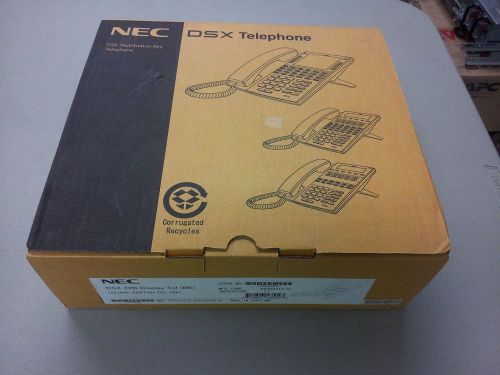 * NEW *  NEC DSX PHONE  P/N 1090020 22B BLACK BLACK -Warranty