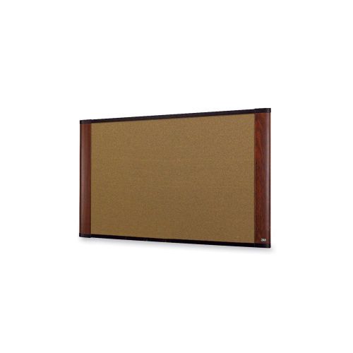 3M Standard Cork Bulletin Board 36x24 Wood Frame