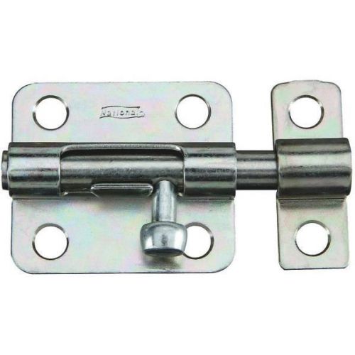 National mfg. n151449 steel door barrel bolt-2-1/2&#034; zn barrel bolt for sale