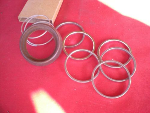 1/8&#034;/3/16&#034; /1/4&#034; spacer rings s steel qty 100 each /sargent trim rings 100 ea for sale