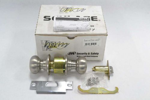 New schlage c10s-ply-630 1-3/8in-2in passage latch lockset doorknob b347679 for sale