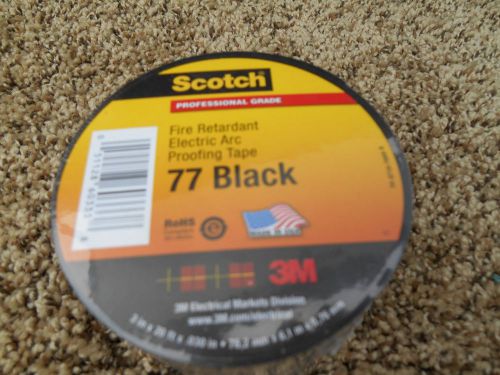 Scotch Fire-Retardant and Electric Arc Proofing Tape 77 Series
