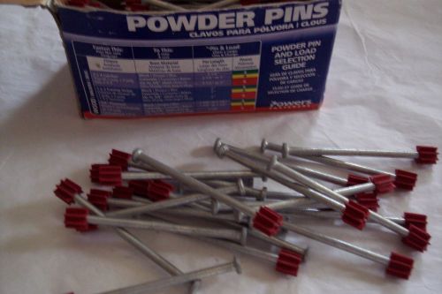 Box of 199 ramset power fastening pin 3&#034; # 50047 2 x 4 to concrete &amp; block for sale