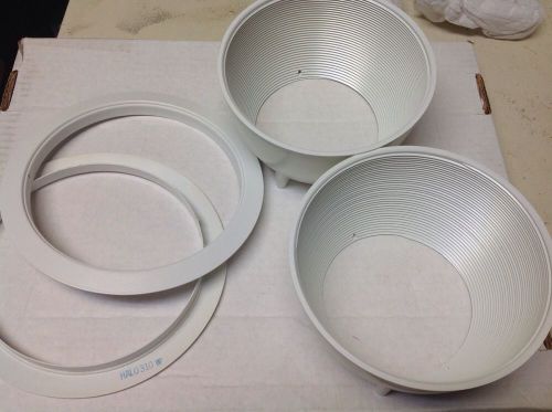 lot of 2-  HALO 310 RECESSED LIGHTING 6&#034; Coilex Baffel  ***FREE SHIPPING***