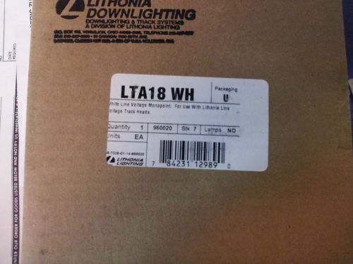 Lthionia lta18wh line voltage monopoint white new in box for sale