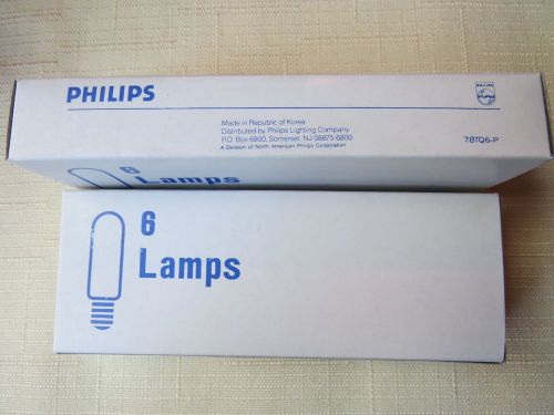 Philips  T8DC 25 Watt 120 VOLT  Lamp Two Boxes of 6 Lamps