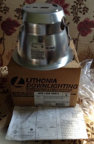New Lithonia Downlighting Specular Open Reflector Only 905398 - AFW 2 6AR TRIM U