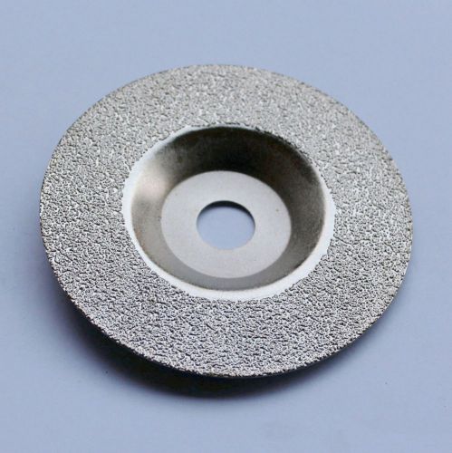 4&#034;x 5/8&#034; Diamond BRAZED Grinding Disc Wheel convex For Angle Grinder Double Life