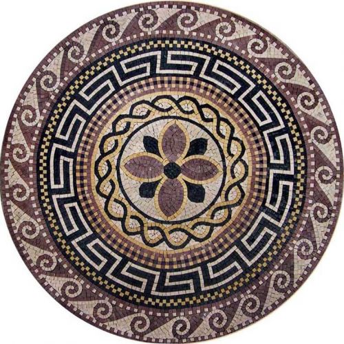 Roman Medallion Mosaic Design