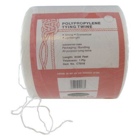 8,500&#039; 1-ply poly twine for sale