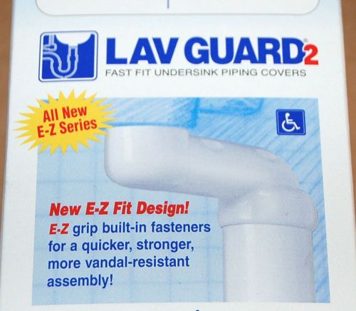 Truebro lav guard 2 105 e-z fast fit flexible undersink protective pipe cover for sale