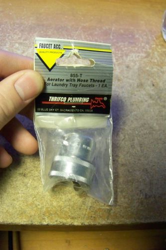 NEW Thrifco 855-T Aerator W/ Hose Thread For Laundry Tray Faucets