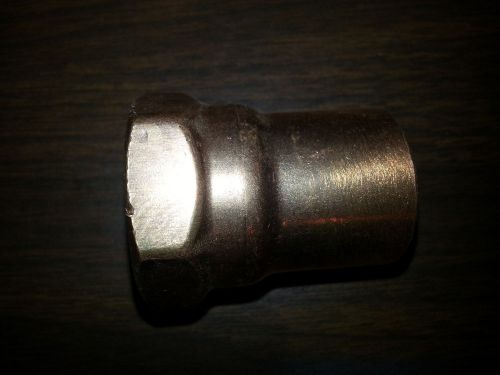 3/4&#034; to 1&#034; COPPER ADAPTER C x FPT