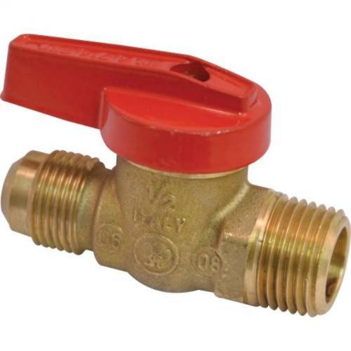Gas ball valve 1/2&#034; flare x 1/2&#034; mpt aga v20012 national brand alternative for sale
