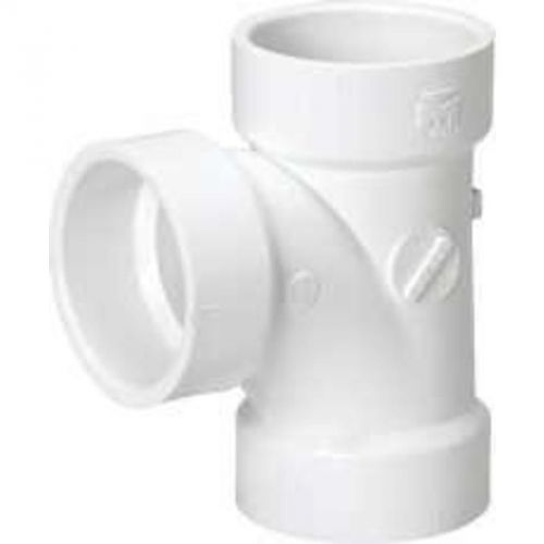Dwv pvc sanitary tee 2&#034; 92152 national brand alternative pvc - dwv tees and wyes for sale