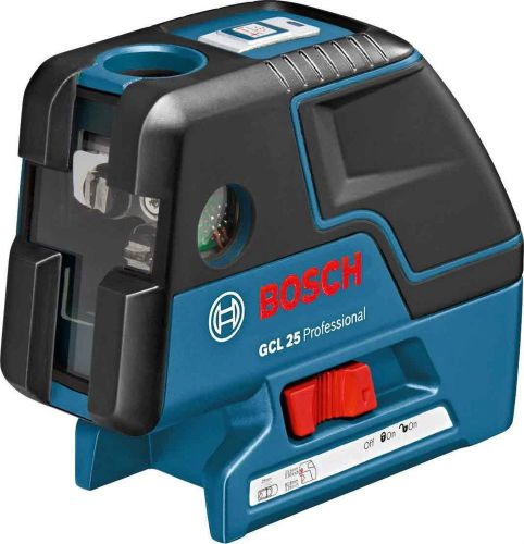 New &amp; sealed! bosch gcl25 self leveling 5-point alignment laser with cross-line for sale
