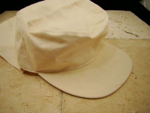 XL Miners Desert 100% Cotton Hat w/Flap - Gold Prospectors - Painters- Detectors