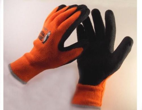 3397ho summer penguin  heavy knit unlined hi-viz safety work glove-l for sale
