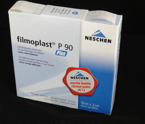 Filmoplast p90 plus - 2cm x 50m - book repair, hinging and mounting paper tape for sale
