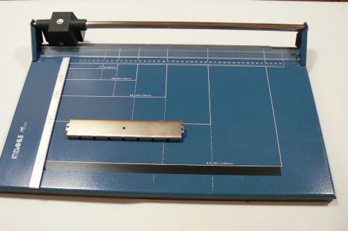 Dahle roll schnitt rotary paper cutter trimmer model 553 14x18&#034; cutting area for sale