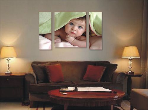 18&#034;x30&#034; PHOTO PAPER ART PRINT POSTER in 3pcs Curious-Baby (Not Frame) - 59