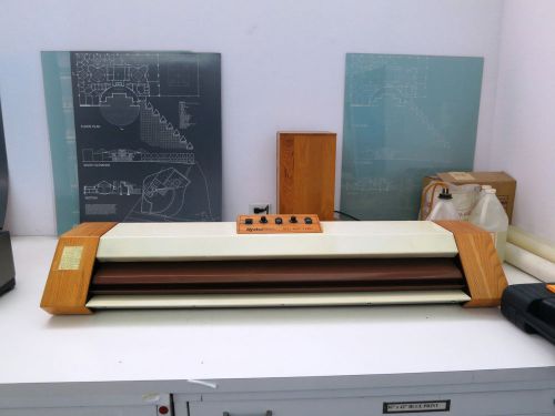 Blueprint diazo film paper machine rotolite sl-42/18f filter flo a1300 nyc acces for sale