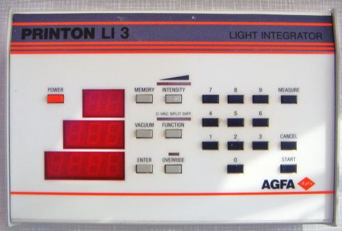 Agfa Printon LI 3 Light Integrator Used
