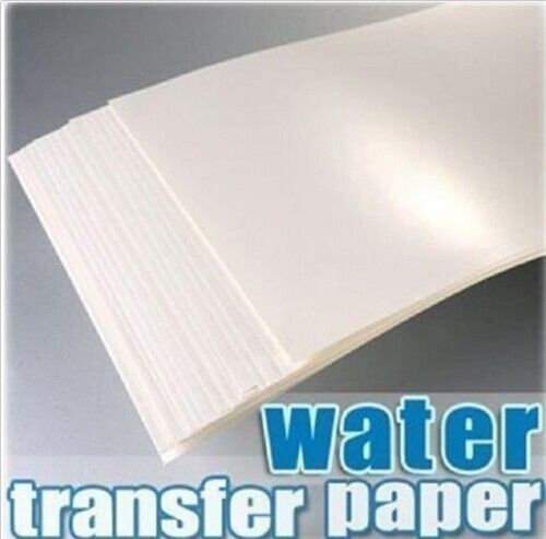50 pcs A4 Inkjet Water Slide Decal Paper Craft Transfer