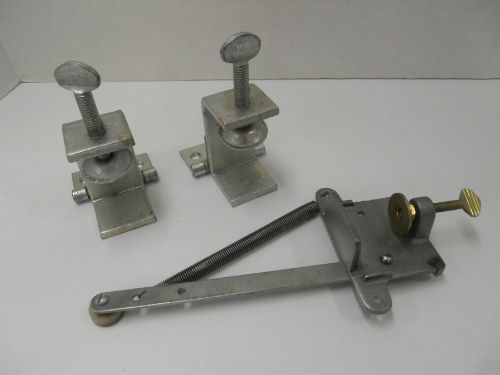 Screen Print hinge clamps &amp; kick leg