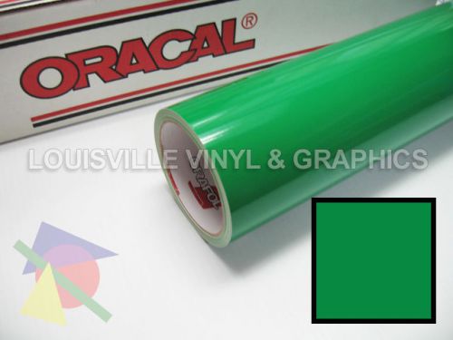 1 roll 24&#034; x 5 yds light green oracal 651 sign &amp; graphics cutting vinyl for sale