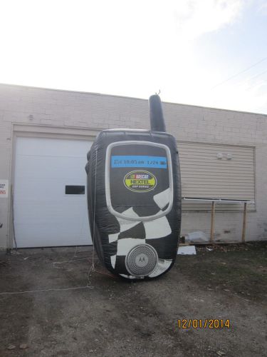 10&#039; Nextel Nascar Cup Series Logo Advertising Cell Phone Ad INFLATABLE RARE FIND
